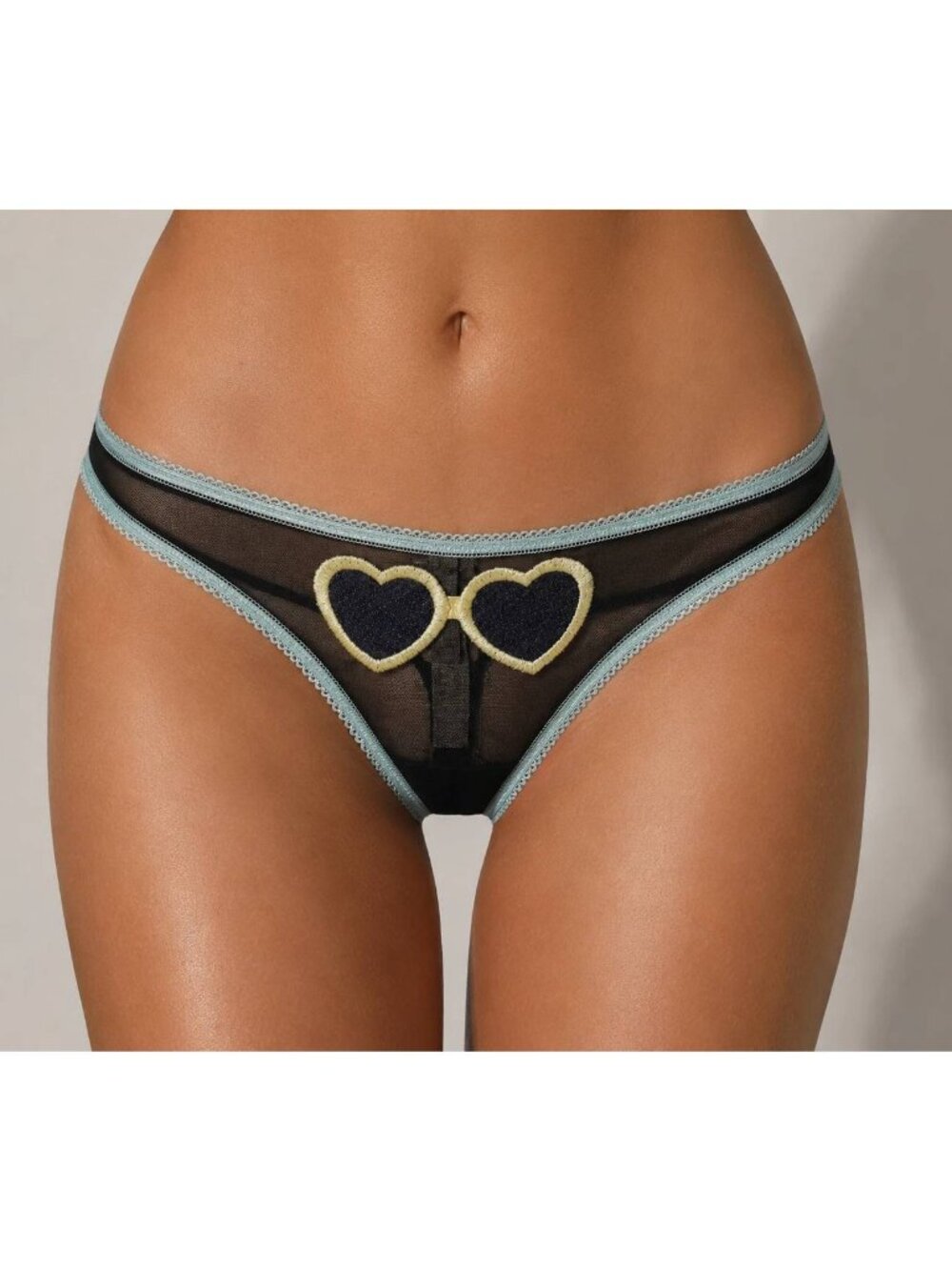 New Victoria's Secret Lace-Trim Bikini Panty Size S
